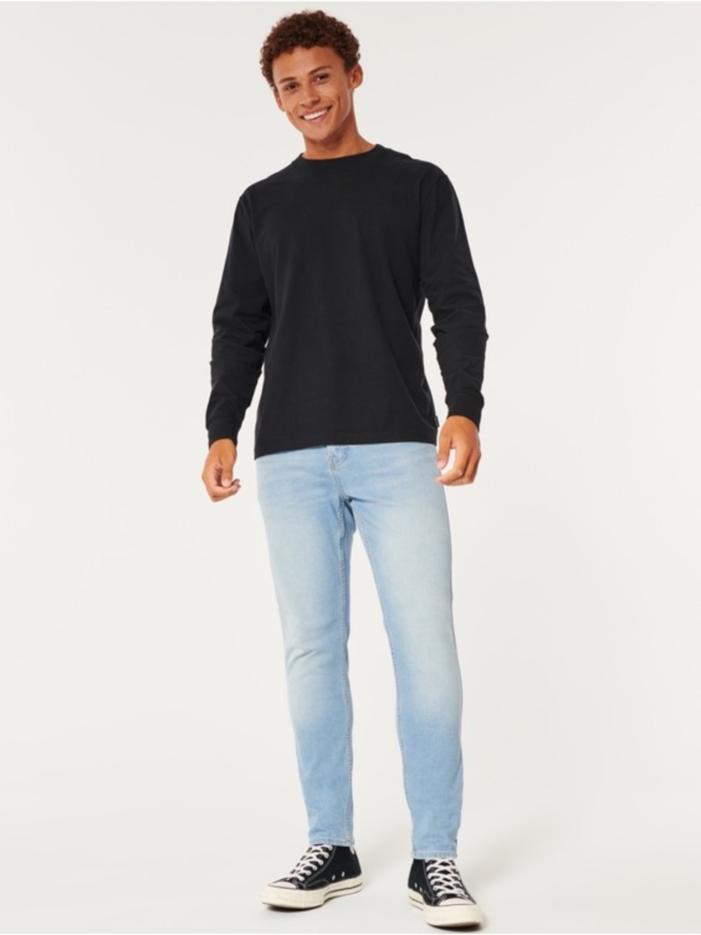 Hollister 'Epic Flex Men's 36x32 Light Wash Skinny Jeans